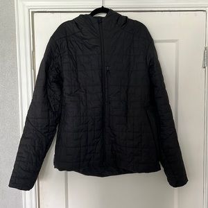 Lululemon black quilted jacket size L